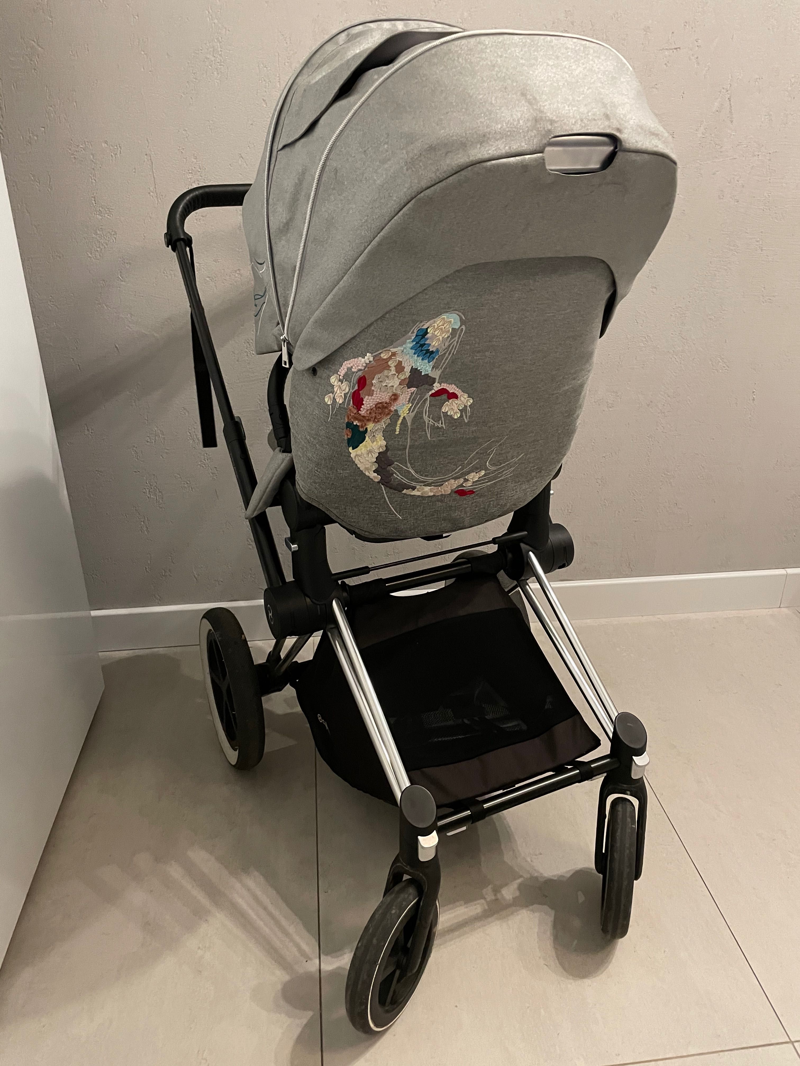 Cybex Priam Koi 1.0 3w Wózek duży zestaw w bardzo dobrym stanie