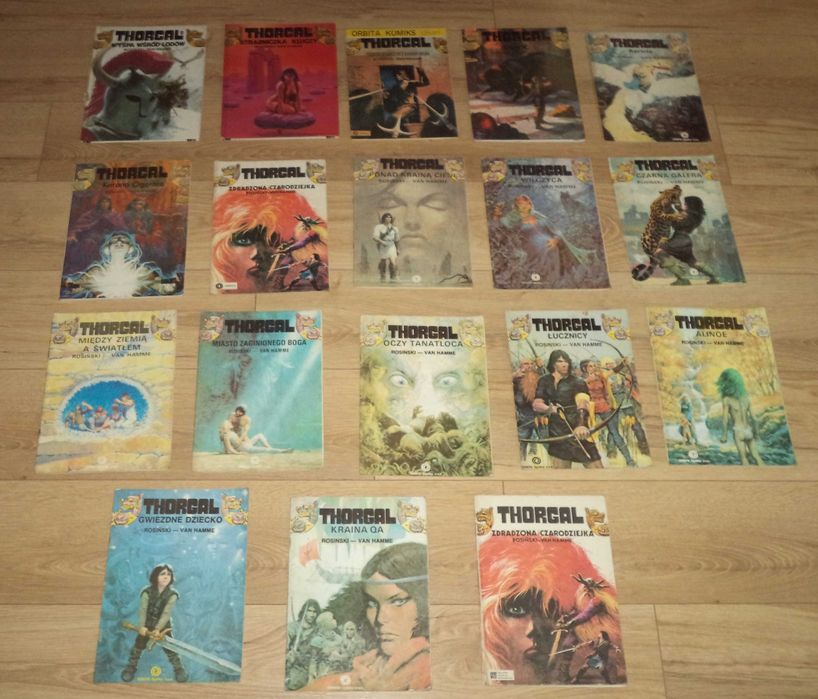 Komiks Thorgal  - 18 sztuk - Trzech starców z krainy Aran - Orbita
