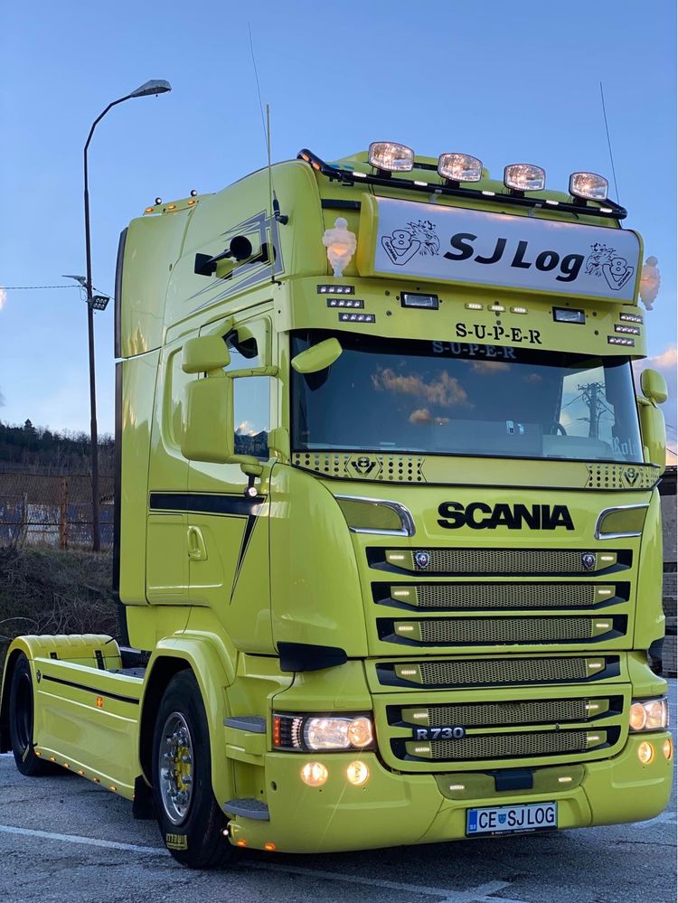 Scania R520 Топлайн