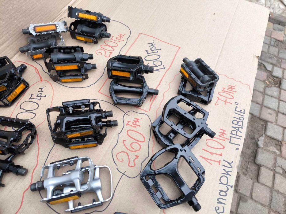 Педали на велосипед