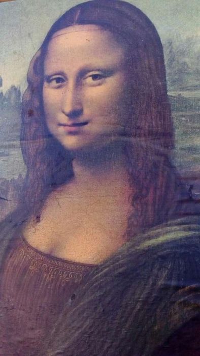 Quadro vintage Monalisa