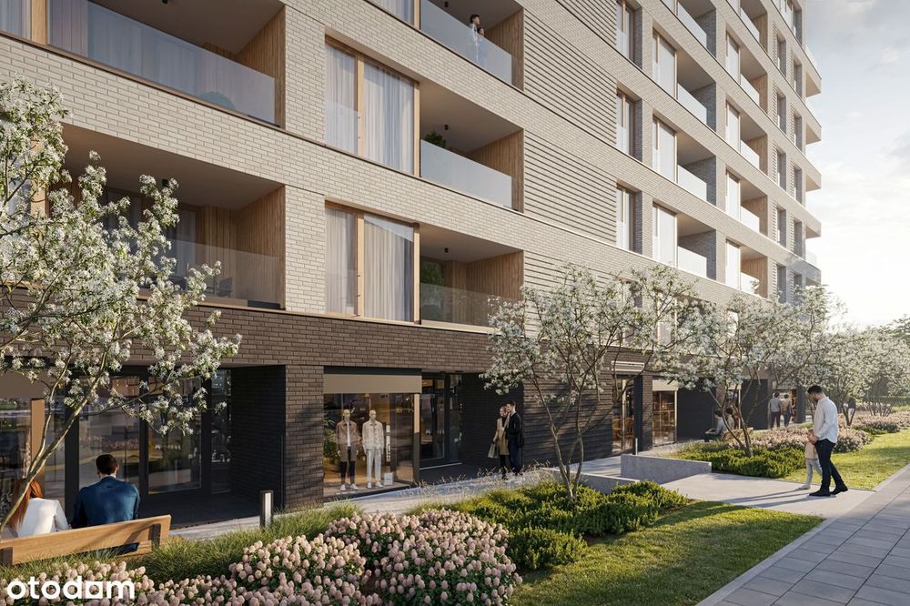 2-pokojowe mieszkanie 40m2 + balkon Bezpośrednio