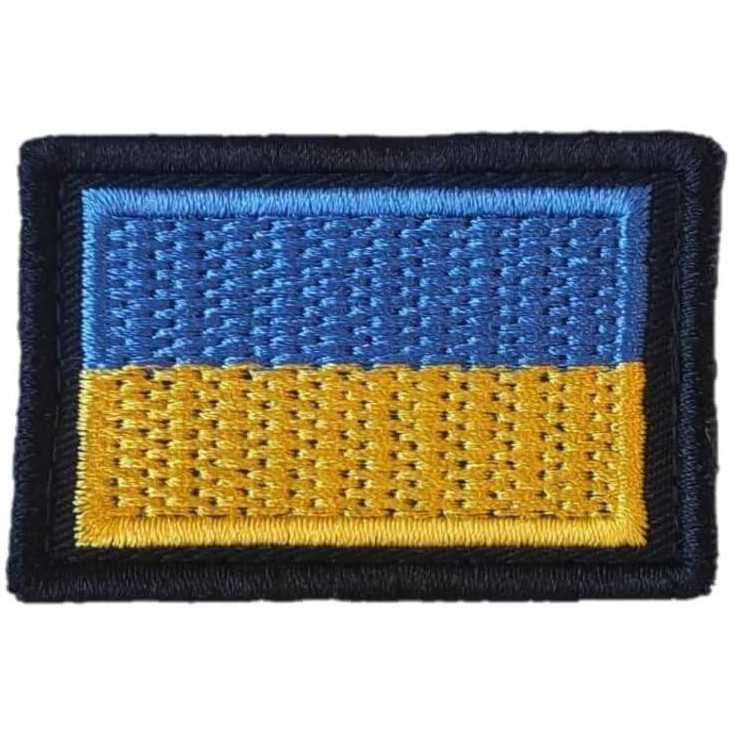 Haasta Naszywka Flaga Ukrainy 4x5,5cm Ukraina