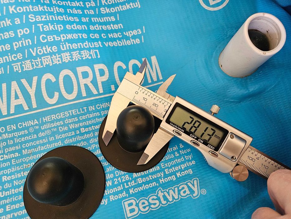 Korki do basenu Bestway Zatyczka Korek Wlotu Wylotu Wody Do Basenu