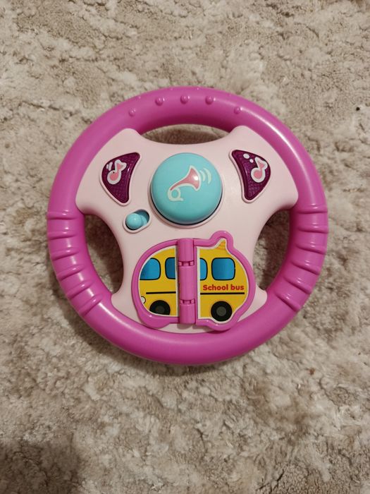 Музичне кермо рожеве