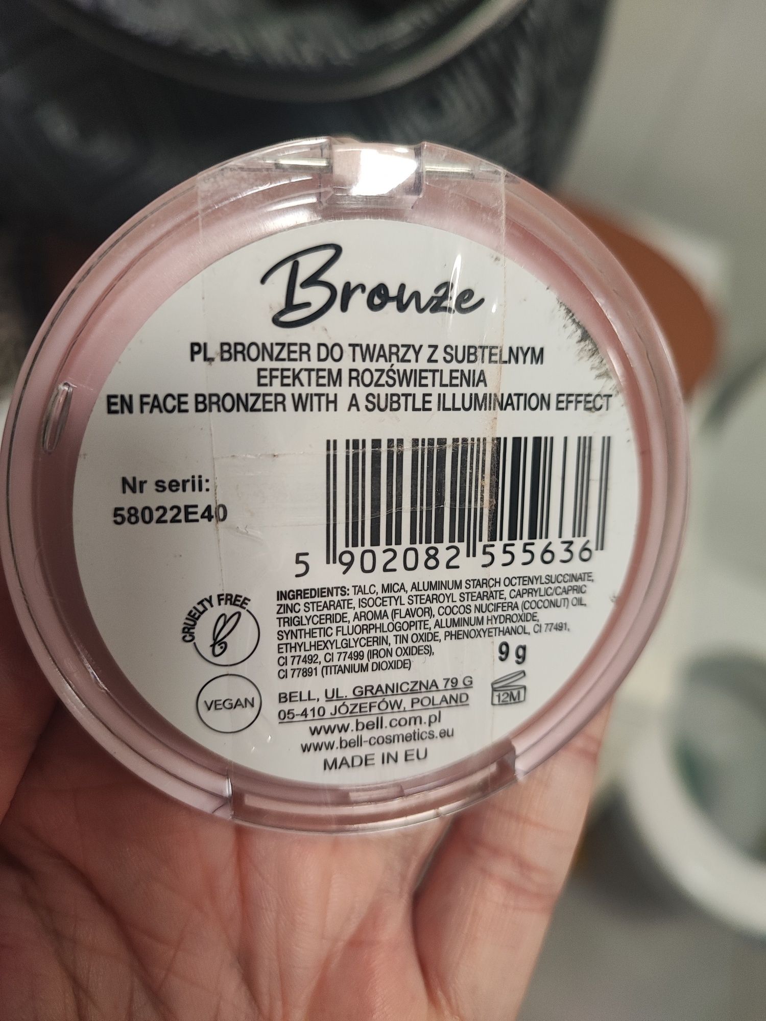 Bronzer Bell Cocoa Powder hit seria limitowana nieotwierany