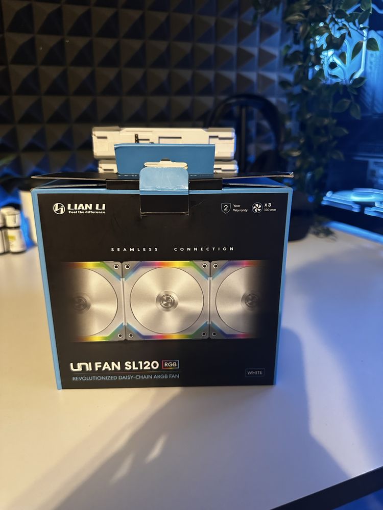 Wentylatory Lian Li SL120 Uni Fan x7