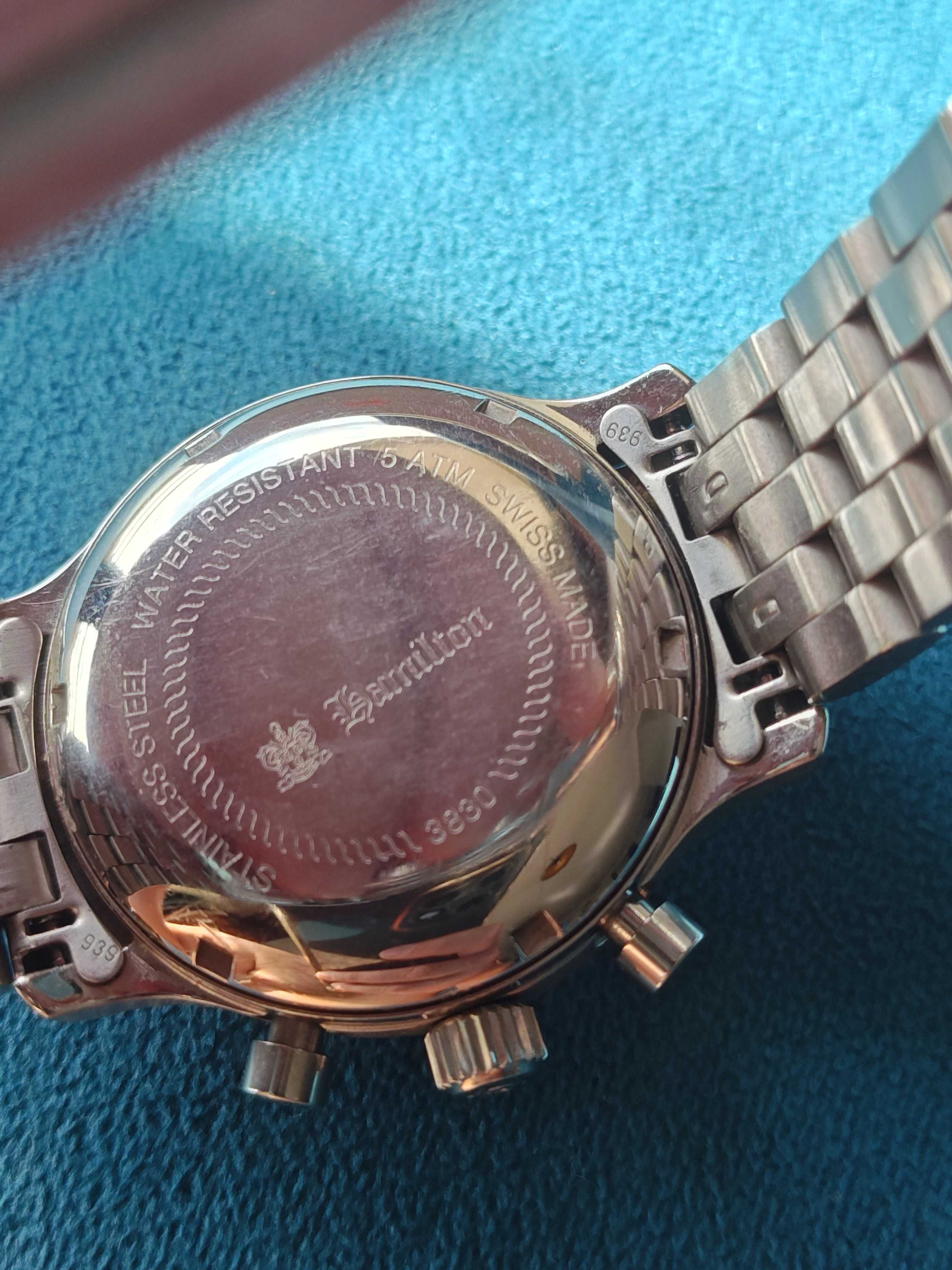 Hamilton 3830 36mm chronograph Valjoux ETA 7750