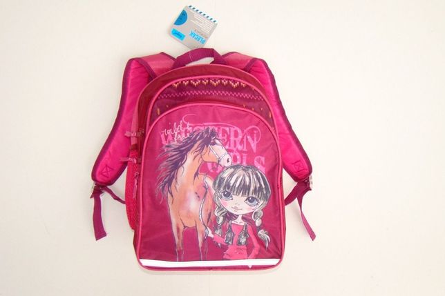 Plecak szkolny dla dziewczynki WESTERN GIRLS miejski na wycieczkę 25L