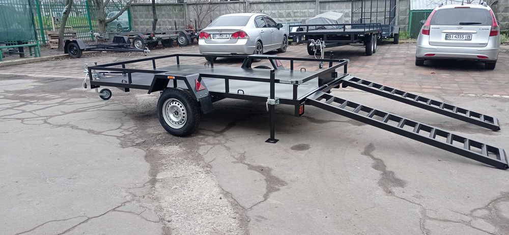 Лафет одновісний під багі,квадроцикли від виробника,документи.