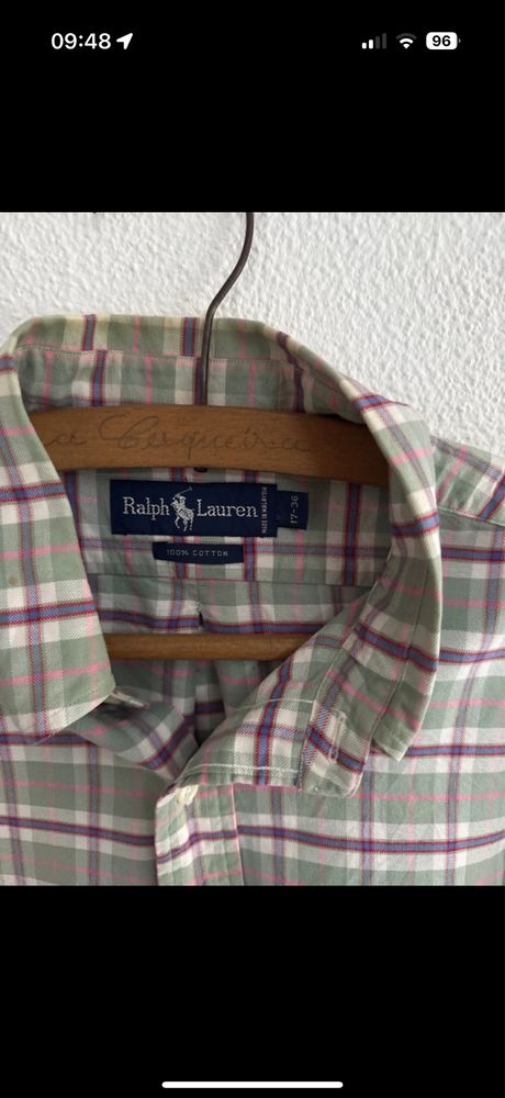 Camisa Ralph Lauren como nova, homem XL