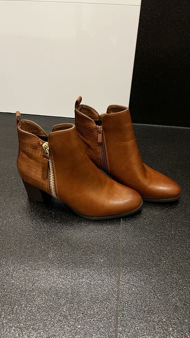 Botki brązowe CHC-Shoes