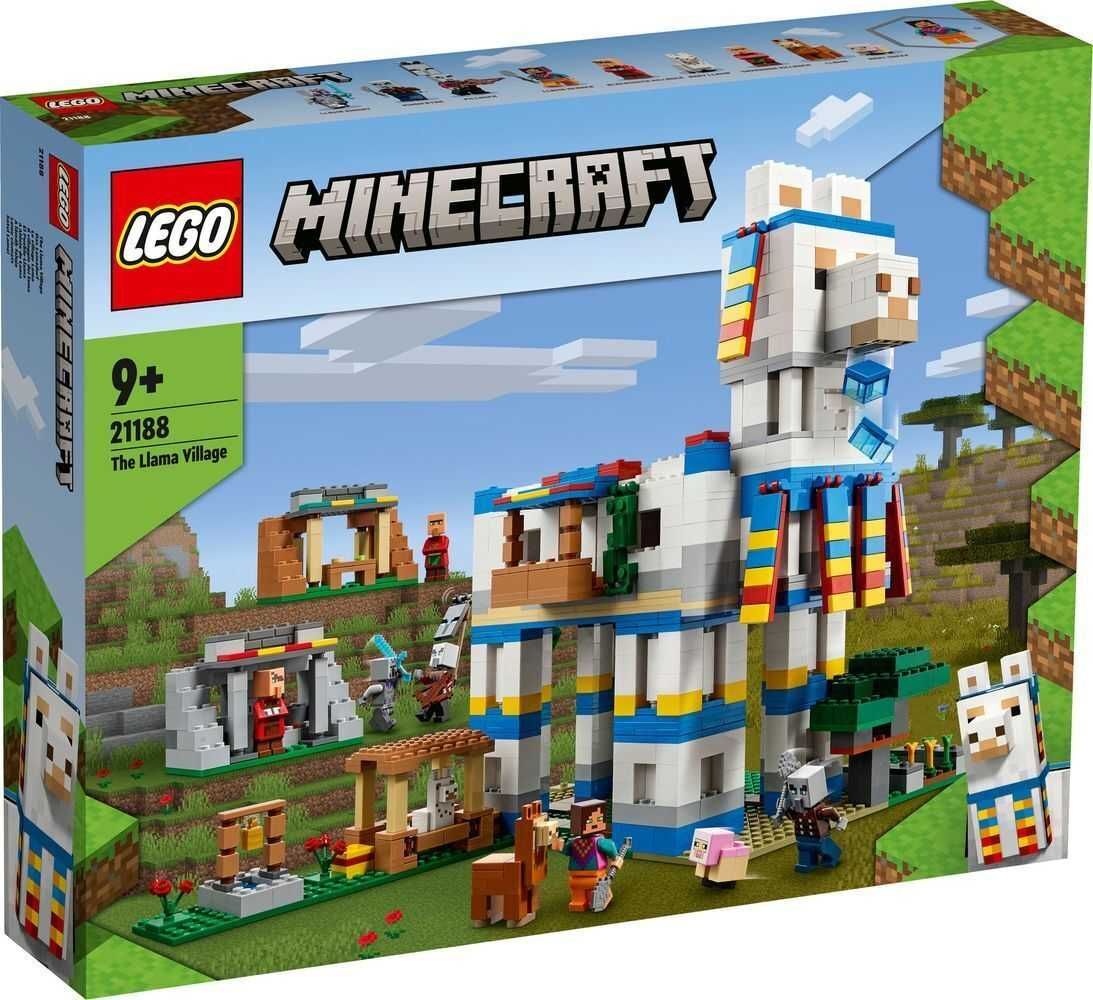 Конструктор LEGO Minecraft 21188 Деревня лам (1252 деталей)