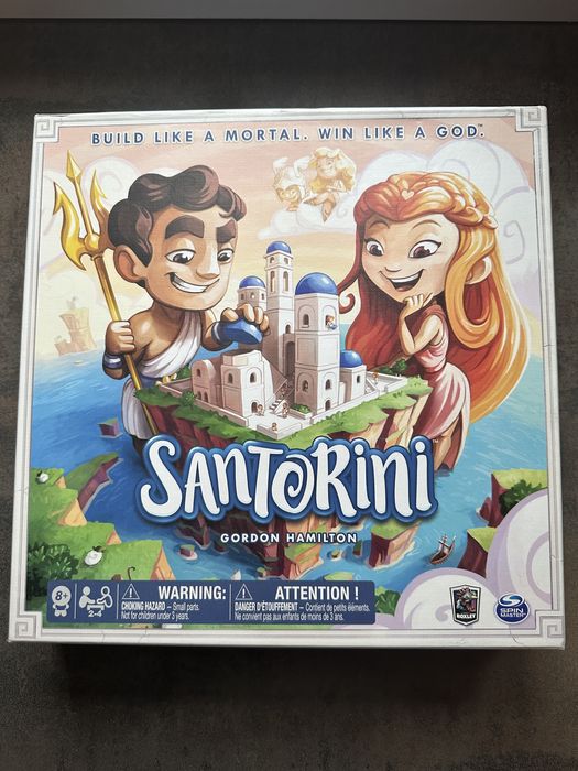 Gra santorini planszowa