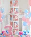 Pudelka dekoracyjne na balony, baby, rok