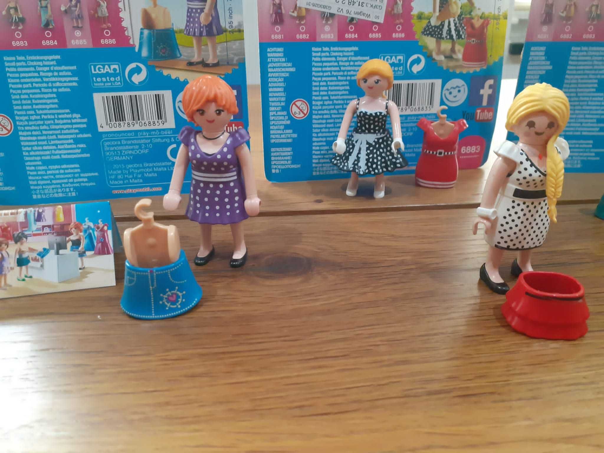 Playmobil Fashion Girl Party 6881, 6883, 6884,6885 i dodatkowe figurki