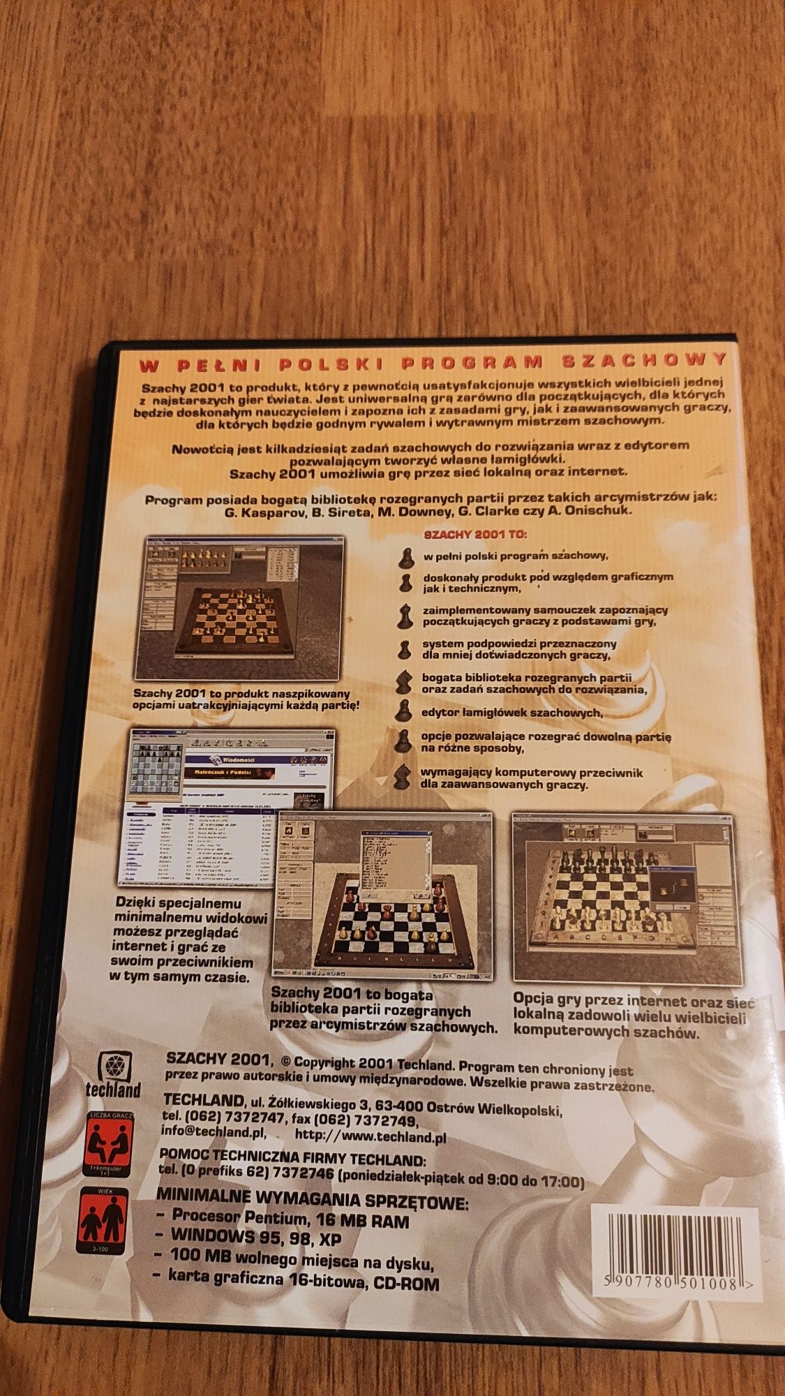 Szachy 2001 gra PC