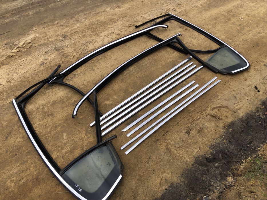 Молдинг двери никель планка уплотнитель хром Volkswagen Passat B6