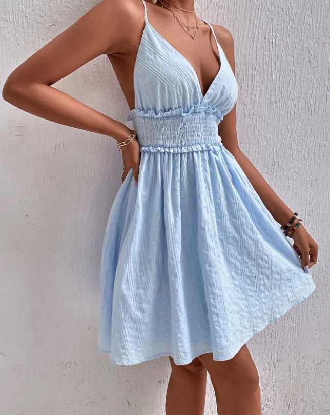 Vestido azul baby, NOVO, nunca usado