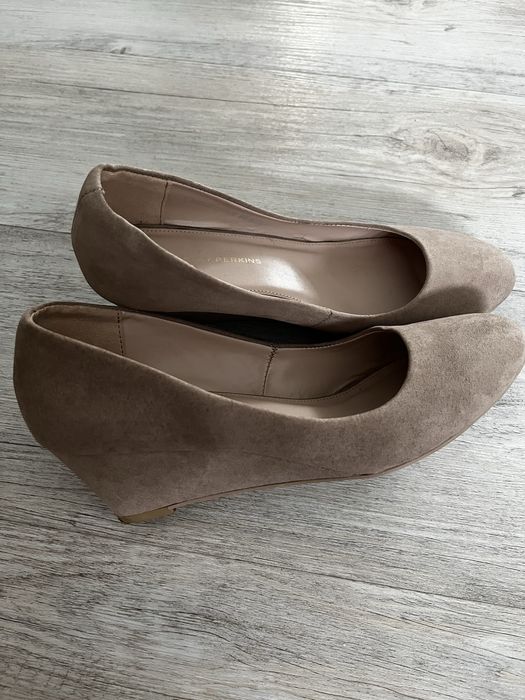 Buty baleriny na koturnie rozm.39