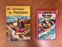 "A Aventura no Rio" de Enid Blyton / Pinóquio