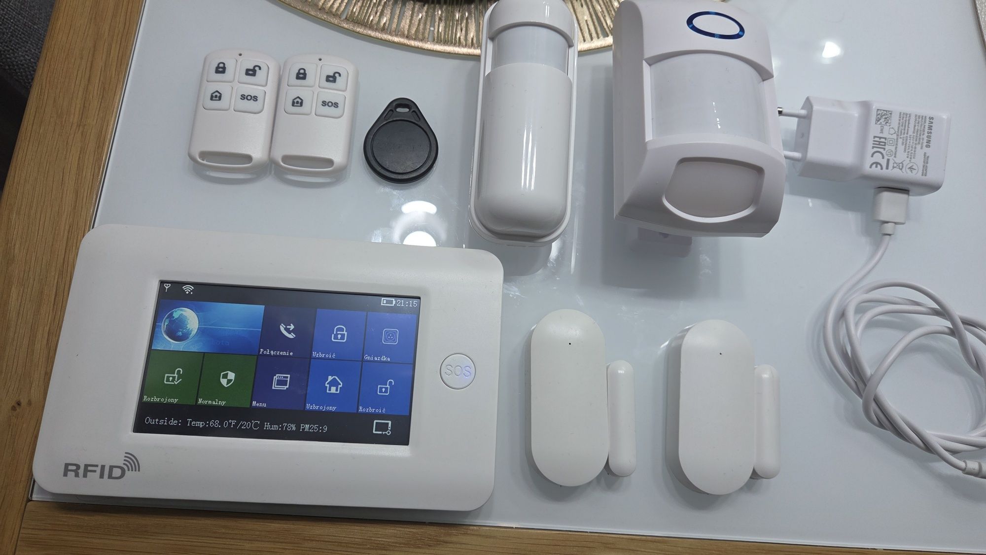 System Alarmowy Alarm AlarmZone Tuya Smart Life Wi-Fi GSM AZ11WG