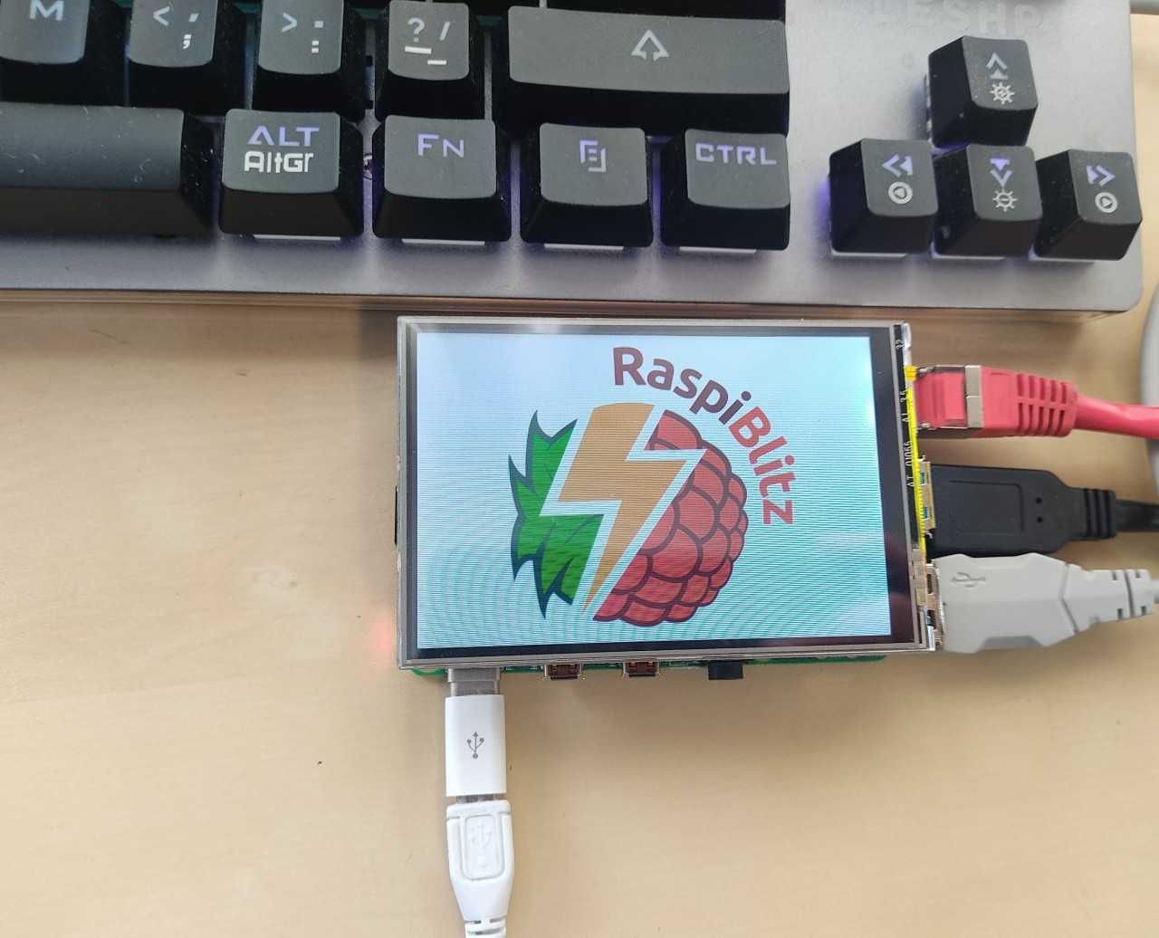 Display LCD (A) 3.5" p/ Raspberry PI 3 e 4