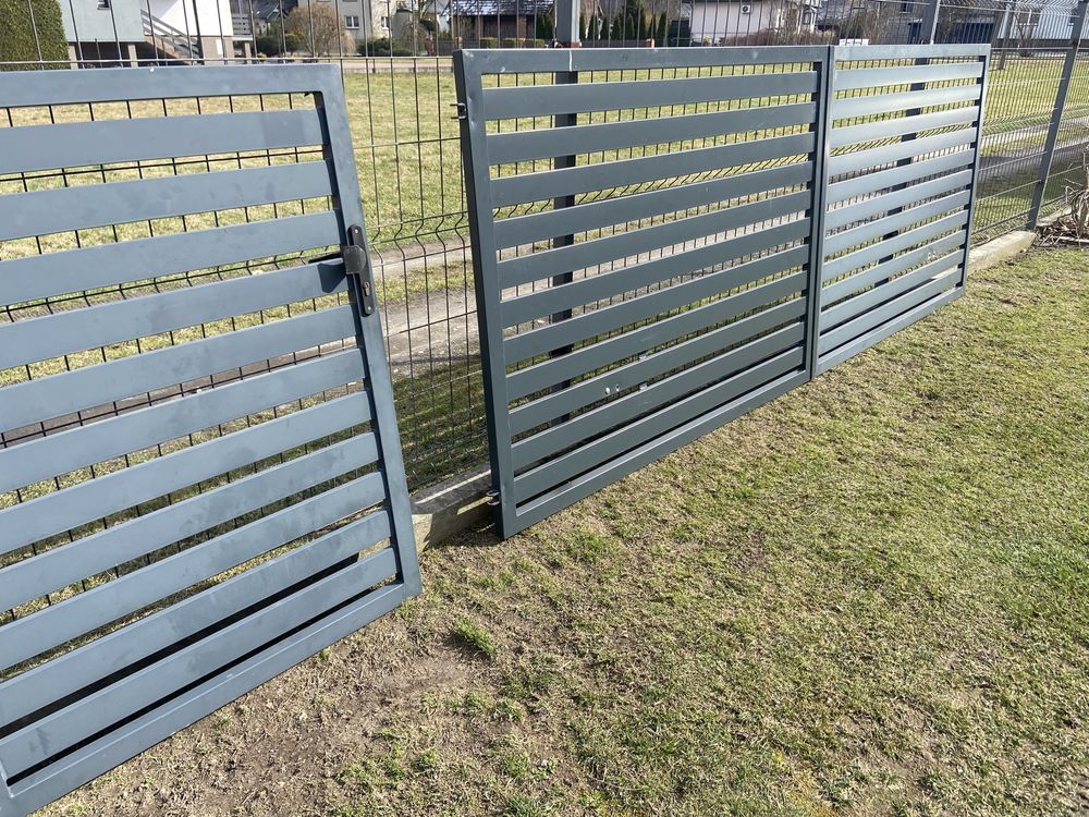 Brama ogrodzeniowa ocynkowana