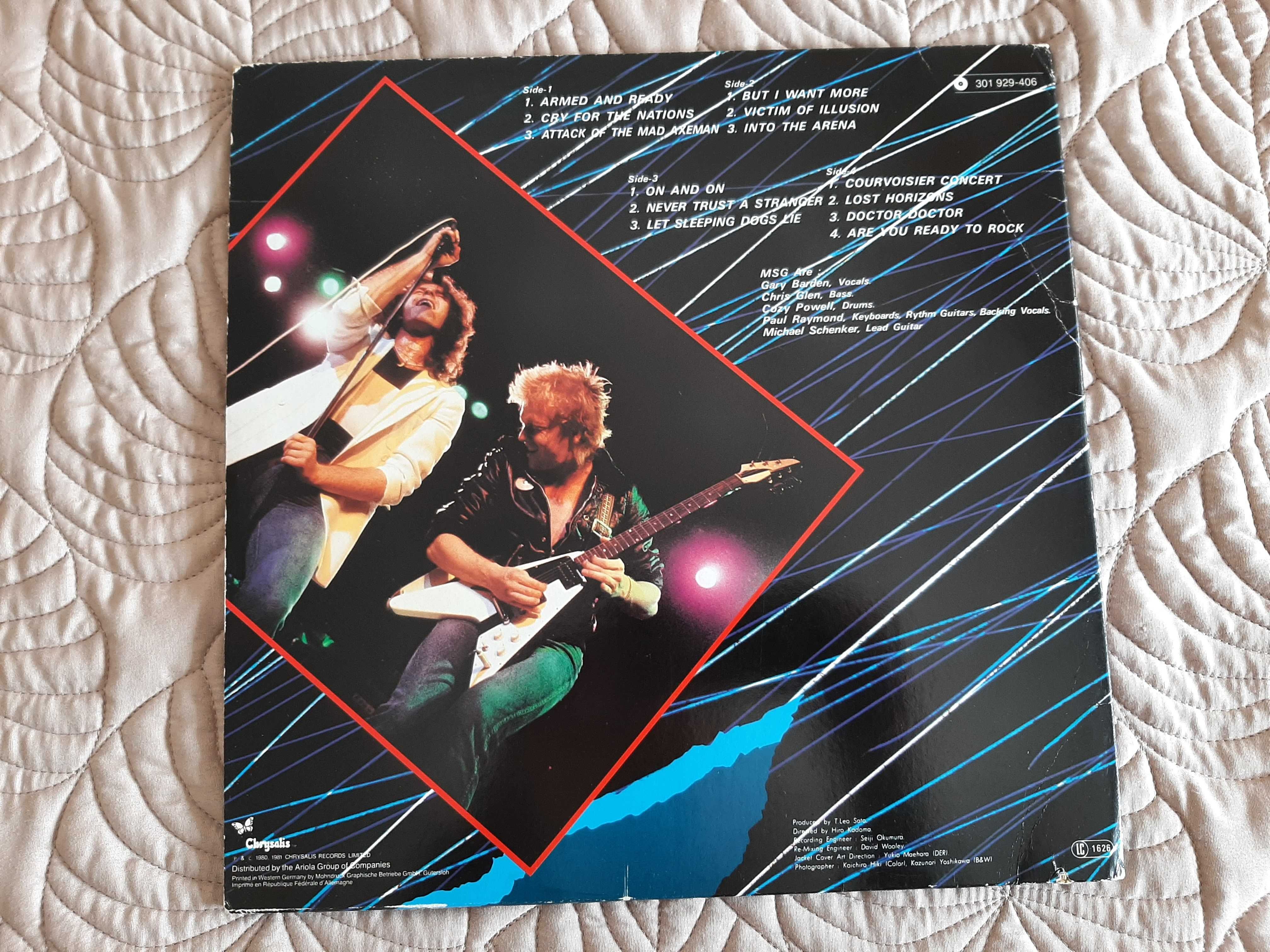 Michael Schenker Group - One Night At Budokan - Europa - 2 x Vinil LP