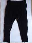Calliope baggy Nowe czarne spodnie aksamit welur niski krok y2k r. XS