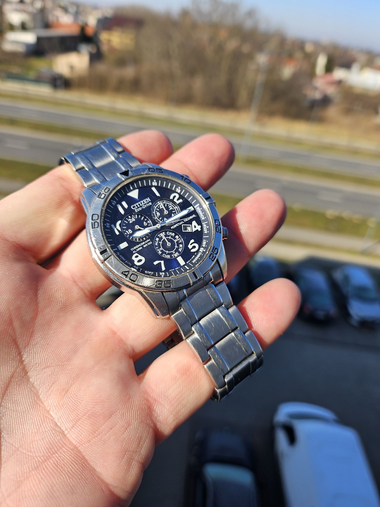 Zegarek Citizen promaster e820 eco drive perpetual calendar superkwarc