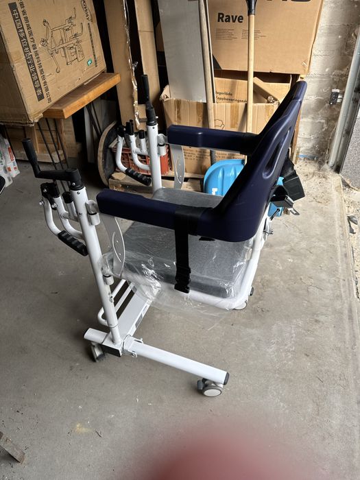 Wózek transportowy chorych hydrauliczny