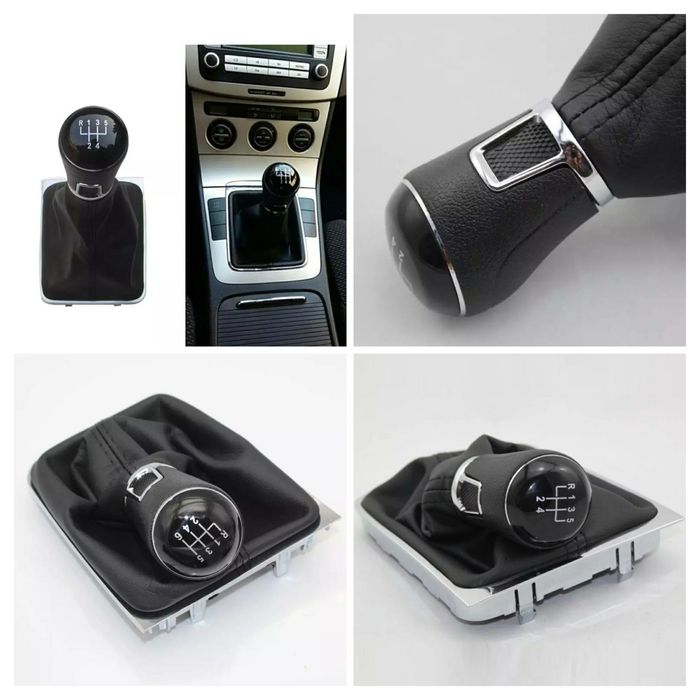 Alavanca VW Passat B6/B7 Golf MK7 manete moca fole mudança Velocidades