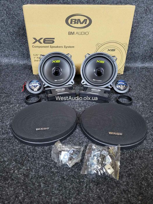 13см. Boschmann F-528-X6/компонентні динаміки/колонки