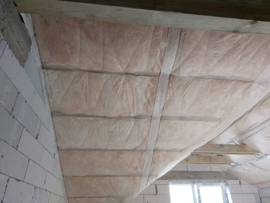 Утеплення мансард, стель, дахів ватою