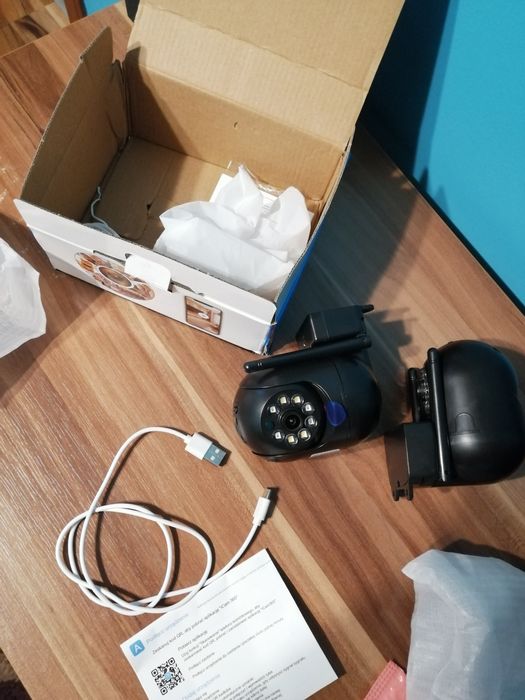 2x kamerki WiFi do monitoringu