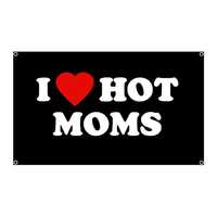 Прапор / Флаг I Love Hot Moms