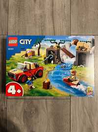 60301 LEGO City Terenówka ratowników dzikich zwierząt nowe