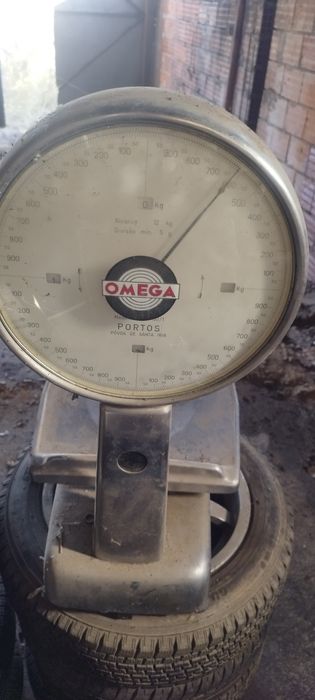 Balança inox antiga