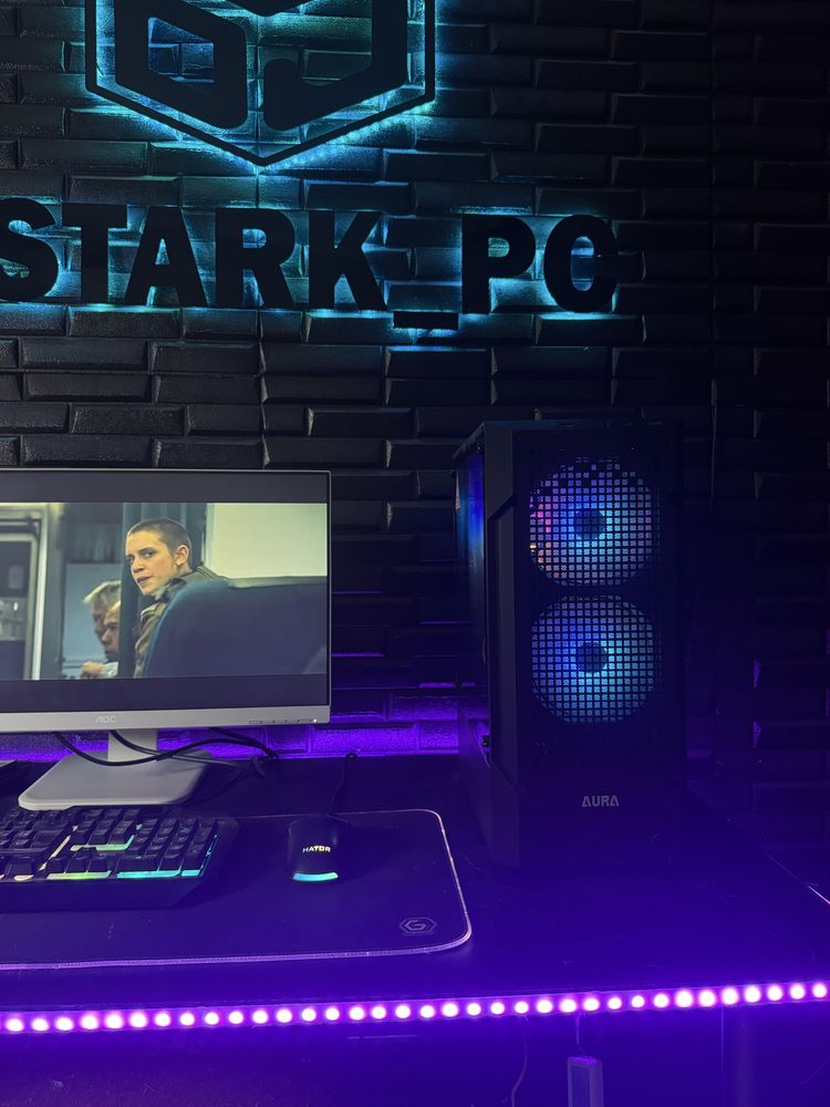 Игровой компьютер i3 9100 16ГБ ОЗУ SSD m2 512ГБ HD Graphics 630