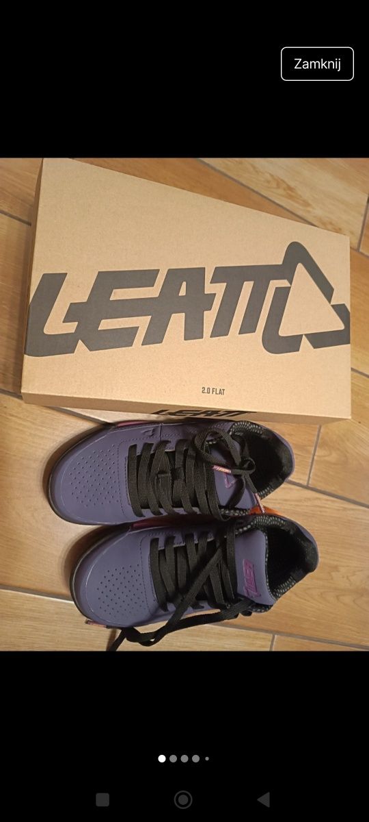 Leatt Flat 2.0 Velvet damskie buty MTB roz. 37.5