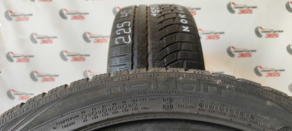 БЕЗ ПРЕДОПЛАТ Шини/Резина/Колеса Nokian 225 45 R19 96V Зима #466