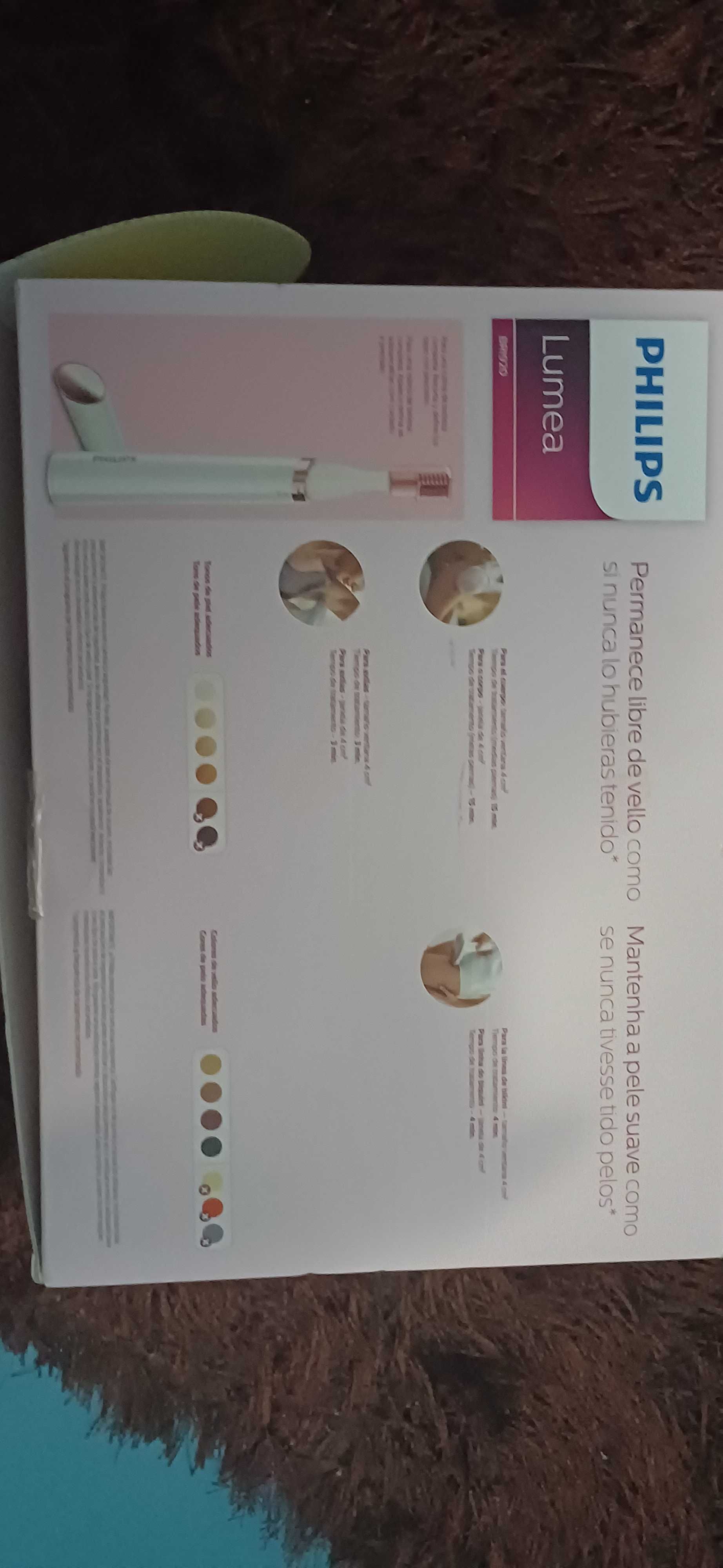 Depiladora luz pulsada Philips lumea