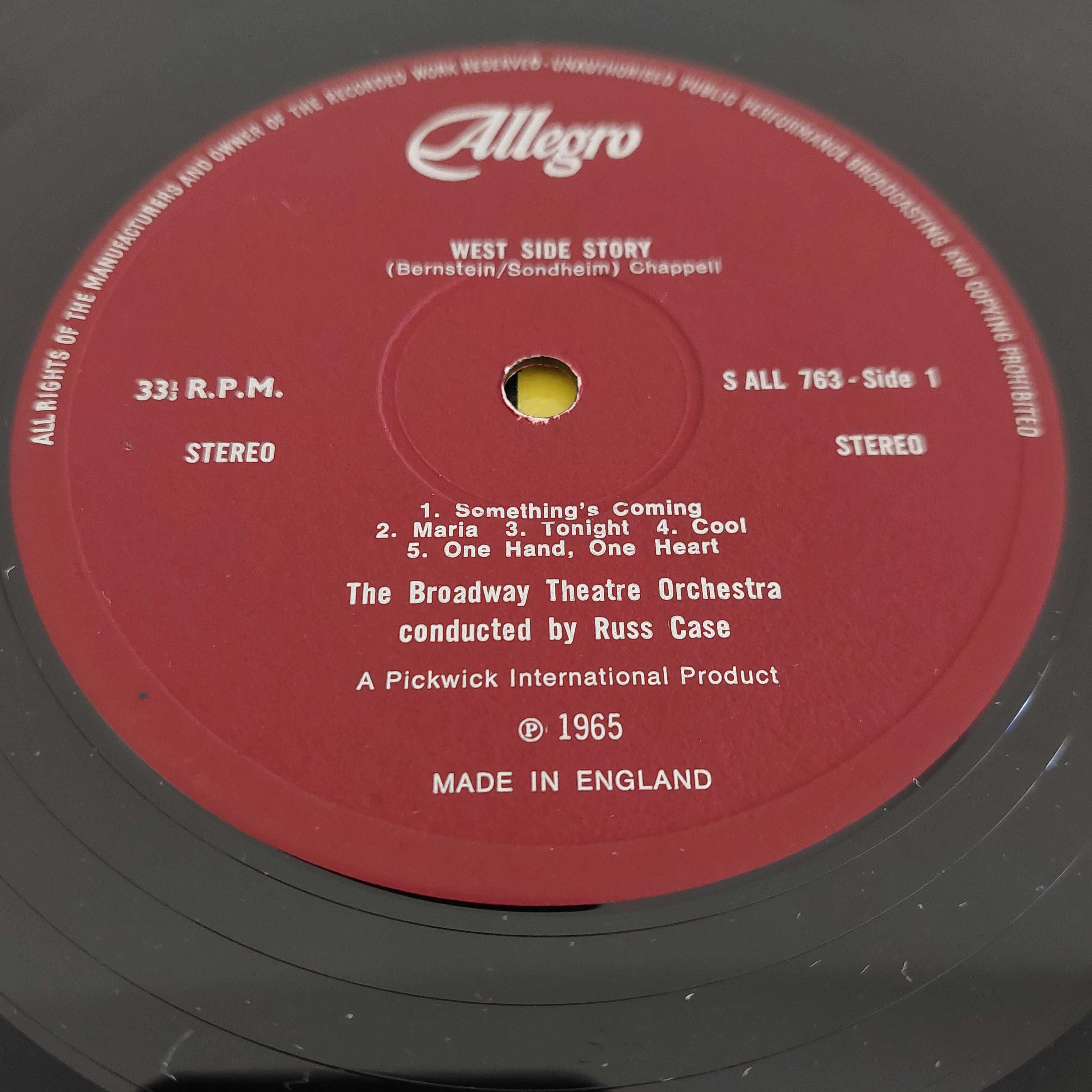 Russ Case And His Broadway Theatre Orchestra - West Side Story
