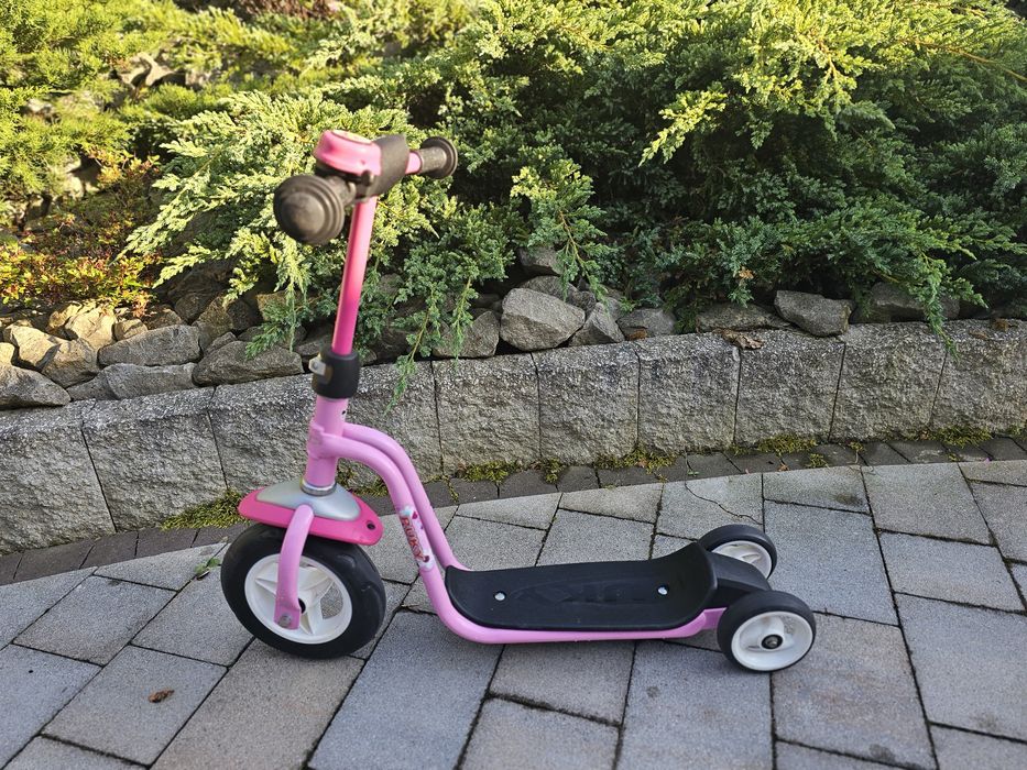 Hulajnoga Puky R1 pink 5172 trójkołowa