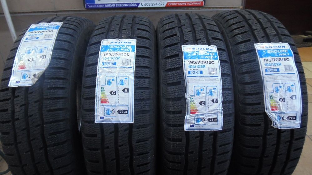 Tanie Nowe 195/70R15C SAILUN Endure WSL1 -BUS , Opony Zimowe ANDAR