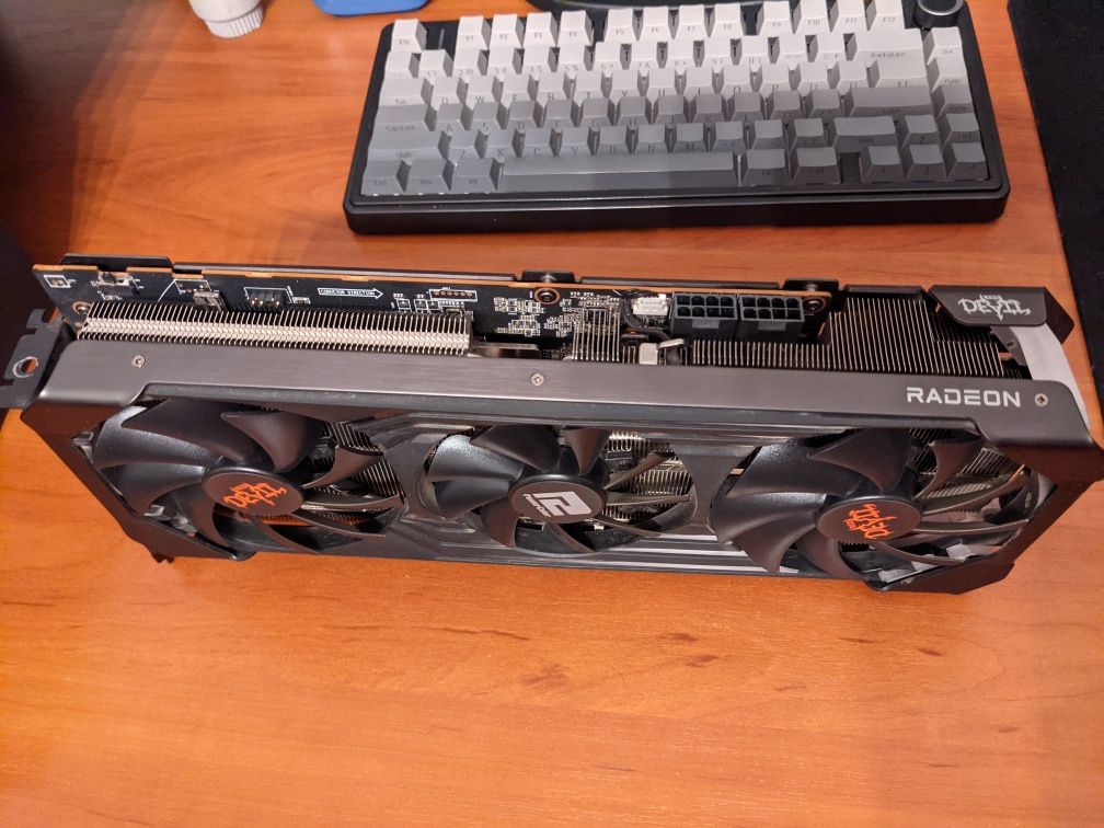 Видеокарта PowerColor RX6700XT Red Devil 12 Gb (топовое исполнение)