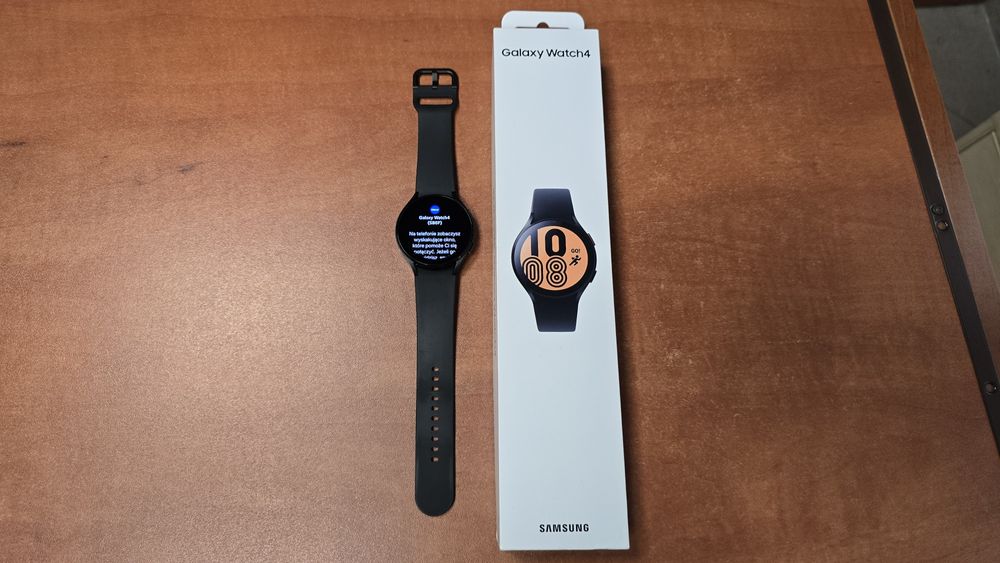 Samsung Galaxy Watch 4 44mm czarny, stan bdb