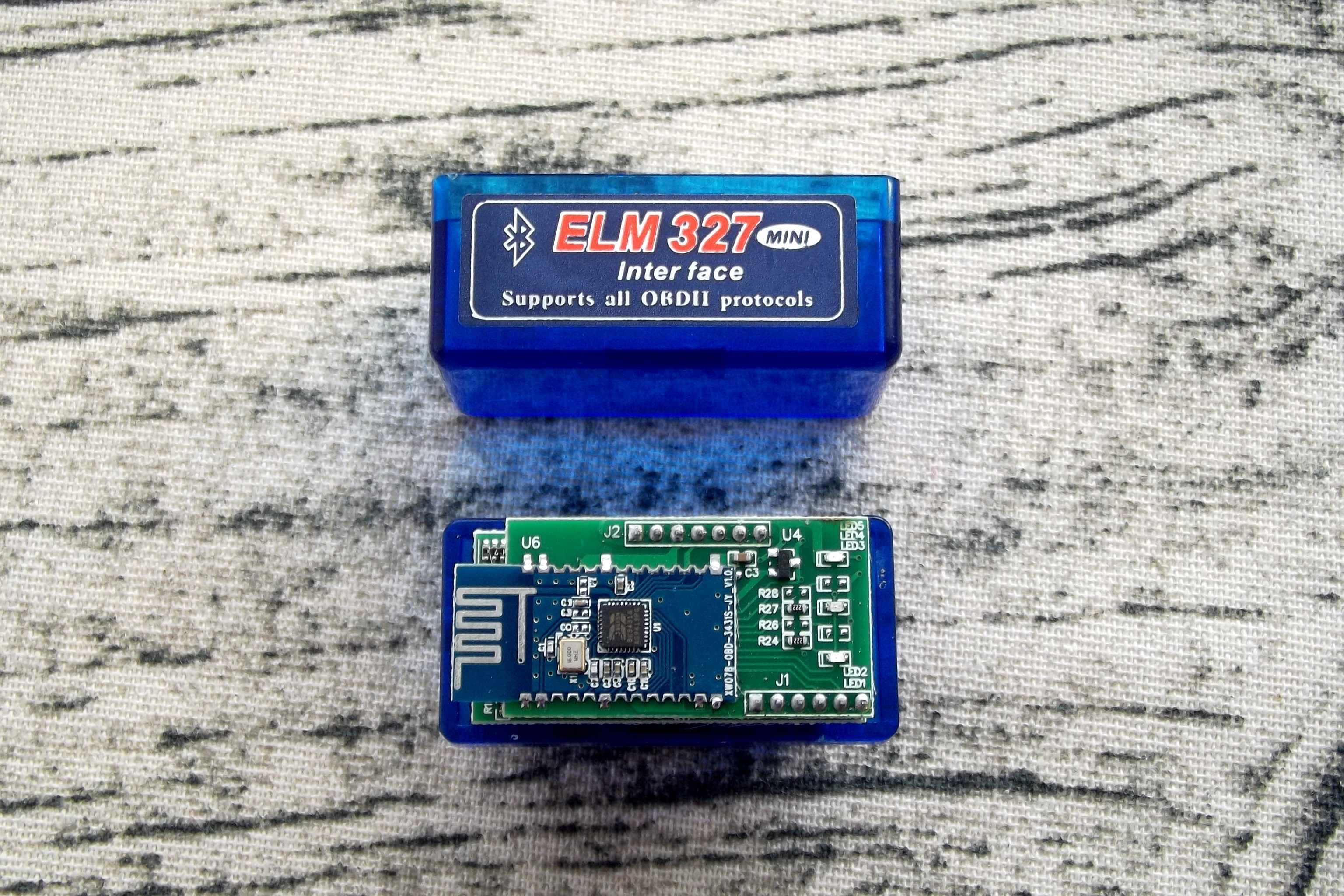 Автосканер OBD 2 ELM327 Bluetooth V1.5 чип PIC18F25K80 две платы