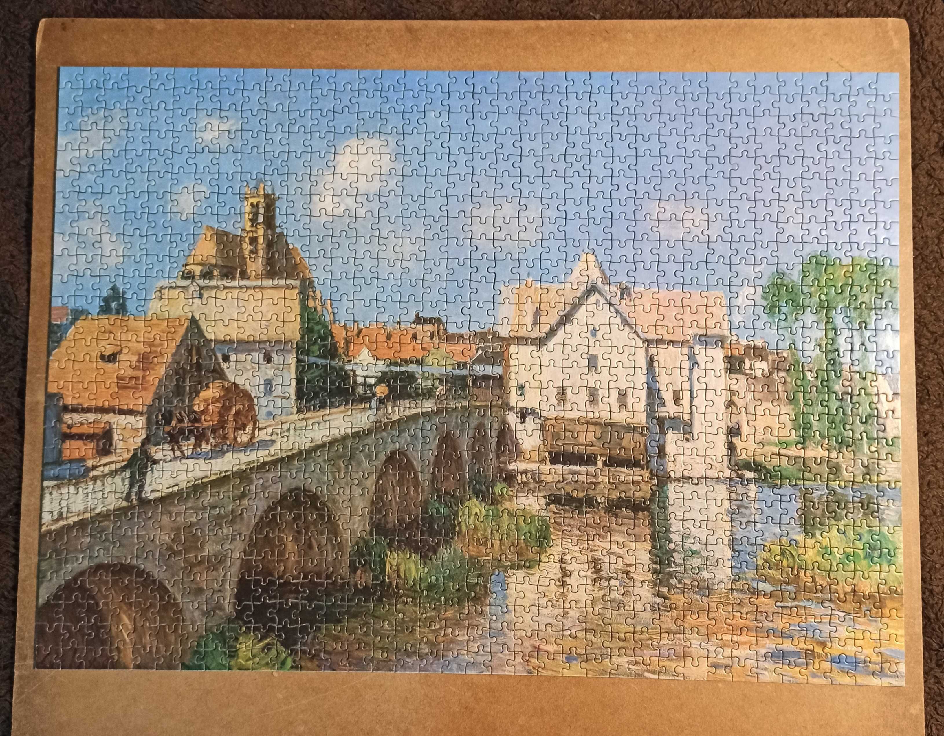 Puzzle Ravensburger 1000 A. Sisley: The Bridge